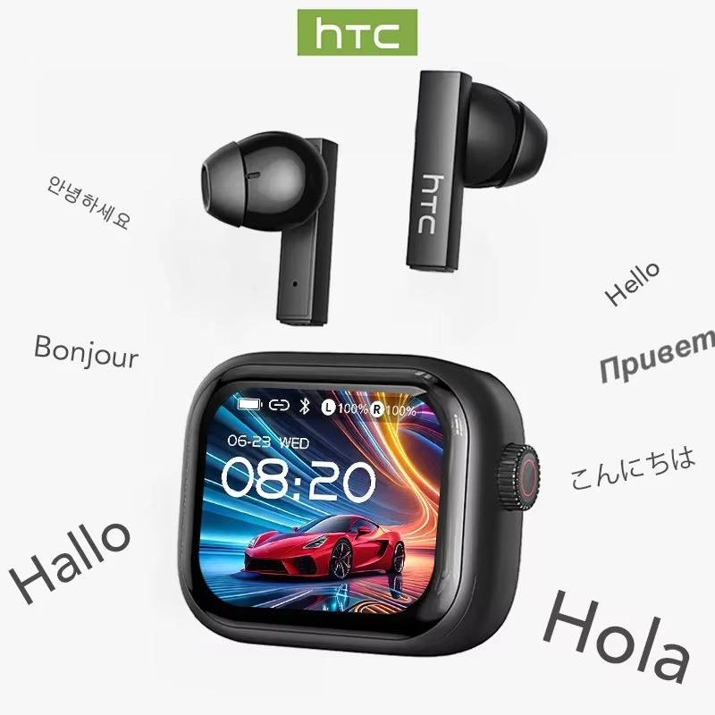 Wireless Earbuds Tws - [Ultra HD Screen] HTC NE40 Earphones
