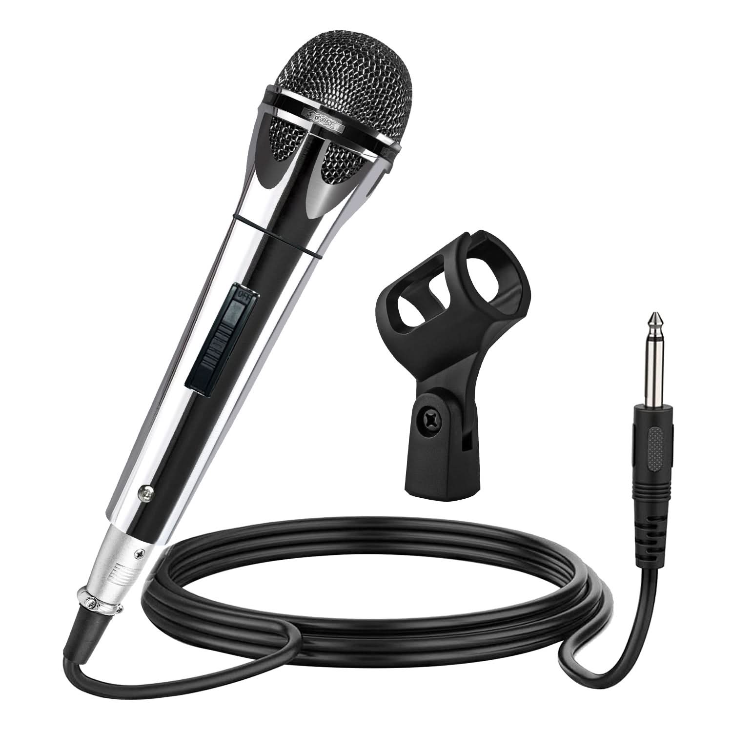 5 Core XLR Microphone Dynamic  - Shure Mic Sm58 ulasan dan harga