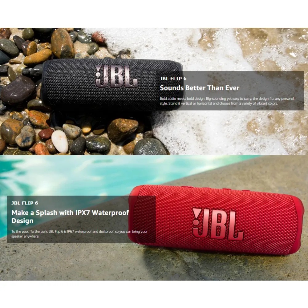 JBL FLIP6 Portable Bluetooth S - Jbl Speaker Flip 6 ulasan dan harga