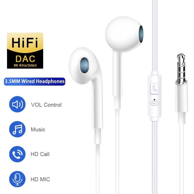 Universal Earphone 3.5mm Jack  - Audiophile Headphone Wired ulasan dan harga