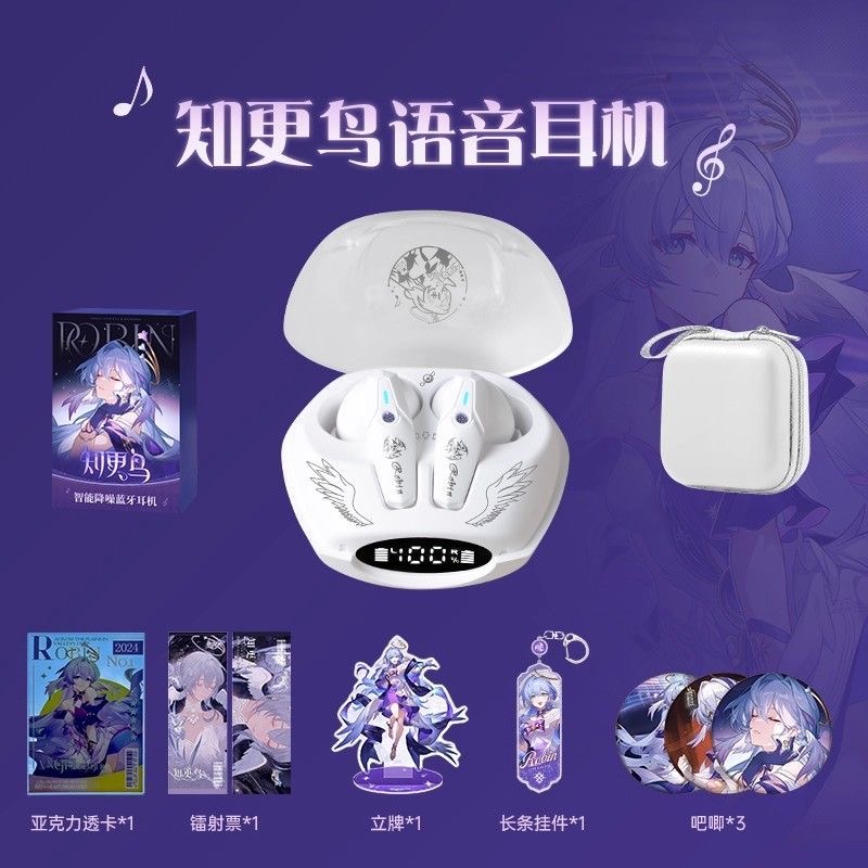 Robin Honkai：Star Rail Game Bl - Bluetooth Headset On Ear ulasan dan harga